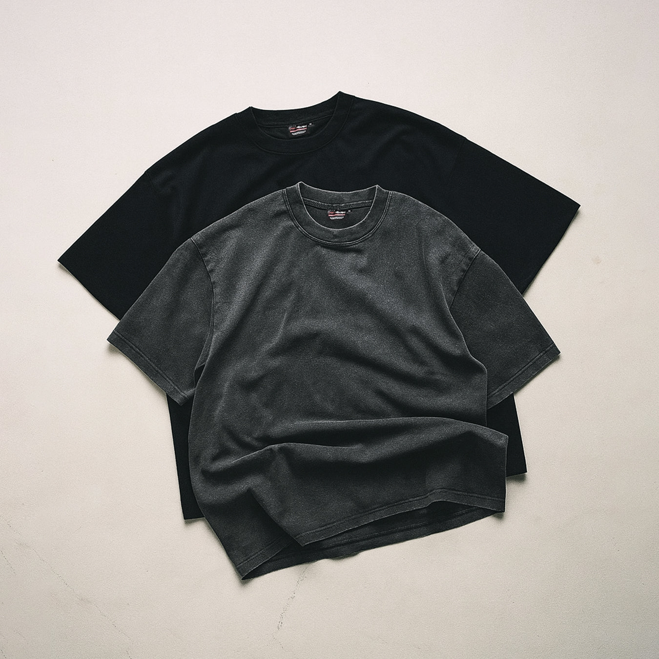 2-Pack: Midweight Archive Tee - Diesel + Asphalt Black