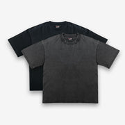 2-Pack: Midweight Archive Tee - Diesel + Asphalt Black