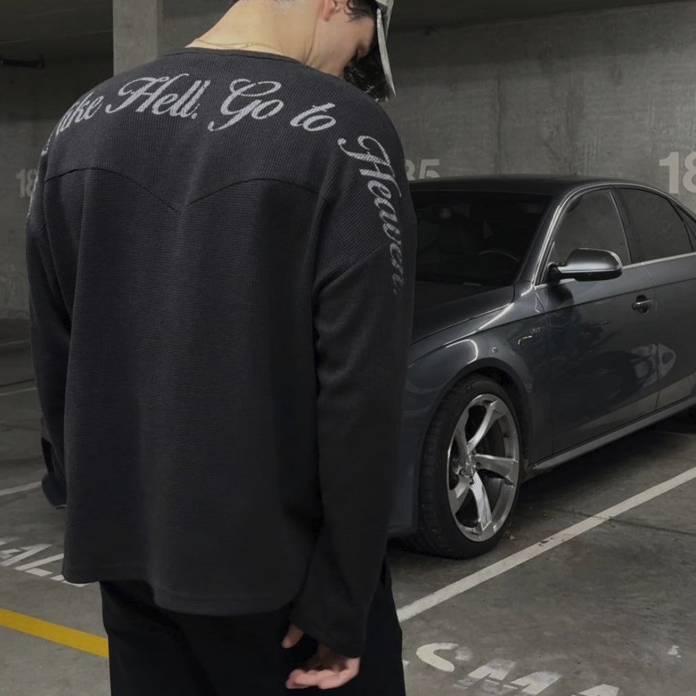 Outlier Waffle Long Sleeve - Diesel