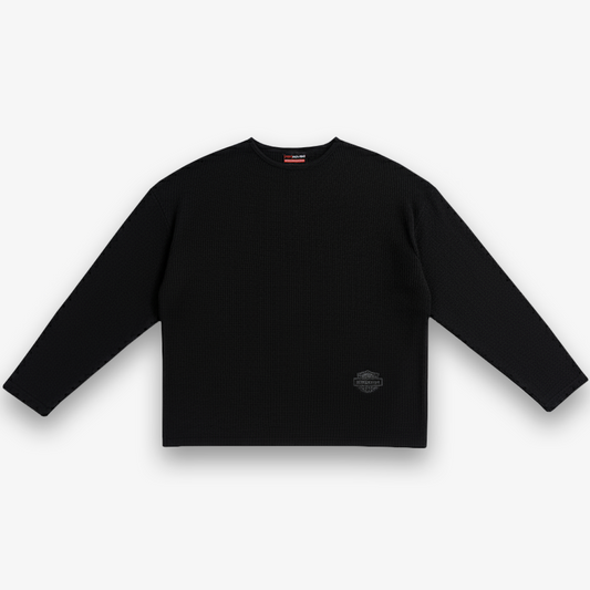 Outlier Waffle Long Sleeve - Diesel