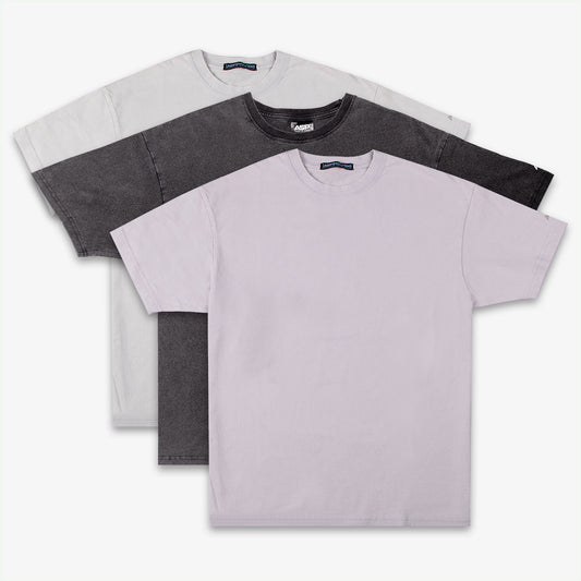 3 Pack - Mineral Wash Tees