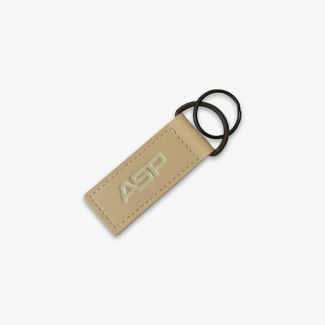 Nappa Leather Keyring - Sabbia