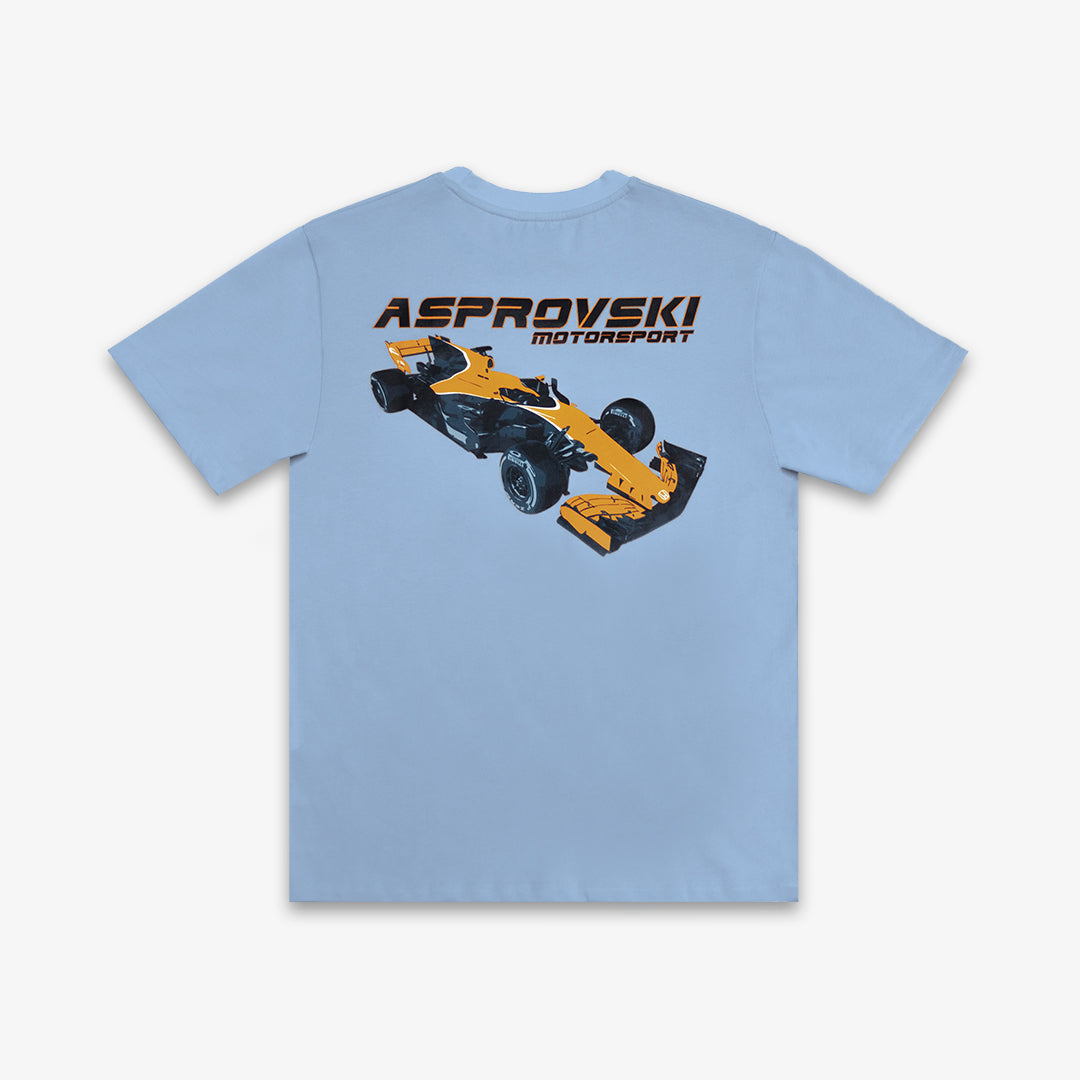 Motorsport Tee - Gulf Blue