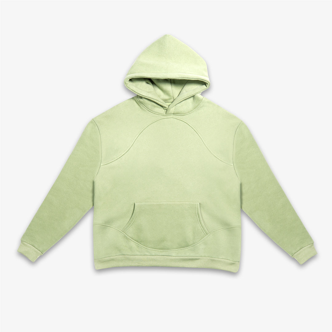 Multiseam Hoodie - Pistachio Green